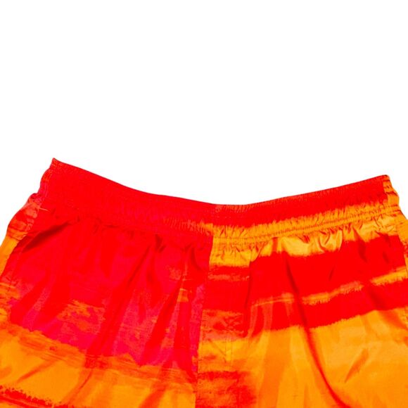 Jordan Vintage Rare Retro AJ1 Legacy Club Woven Shorts Nylon Orange Large - Picture 6 of 10
